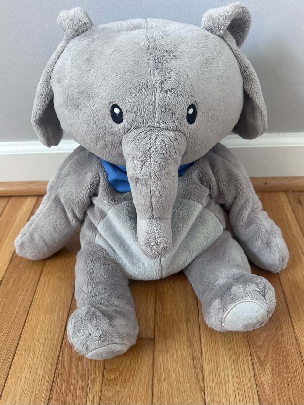Plush Gray Elephant Weighted Stuffed Animal